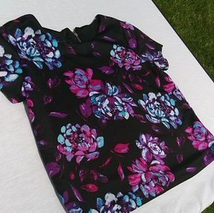 Floral printed crop top